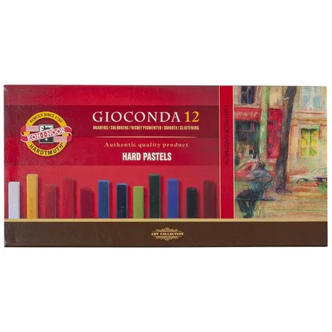 Pastele suche twarde Gioconda Koh-I-Noor 12 szt