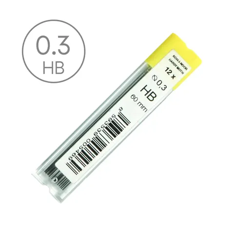 Wkład grafitowy do ołówka Koh-I-Noor - 0.3 mm, HB