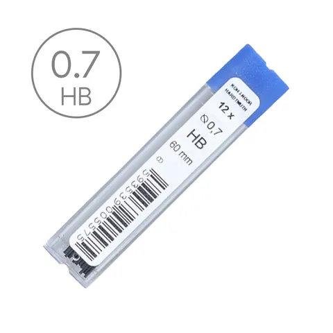 Wkład grafitowy do ołówka Koh-I-Noor - 0.7 mm, HB