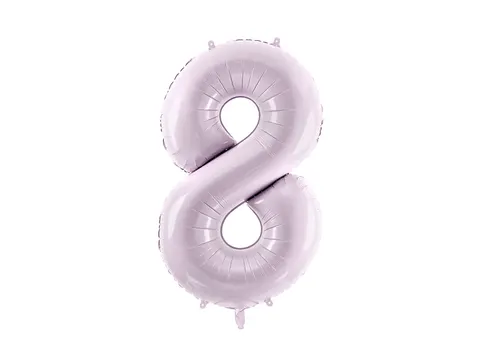 Balon foliowy Cyfra 8 fiolet 72 cm