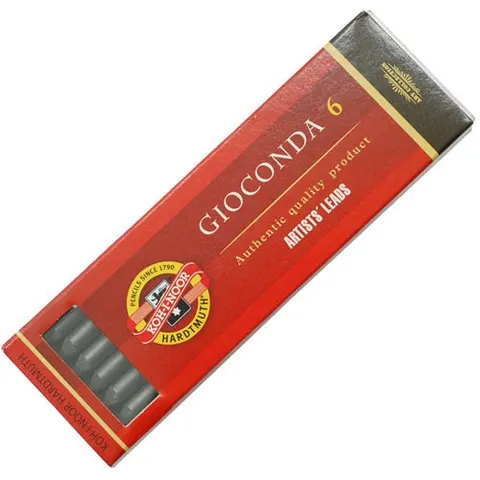 Wkłady grafitowe do ołówków „Kubuś” Koh-i-Noor - 5.6 mm, 4B