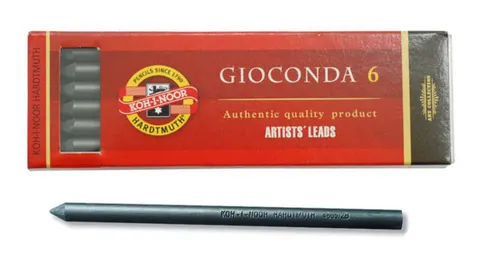 Wkłady grafitowe do ołówków „Kubuś” Koh-i-Noor - 5.6 mm, 6B