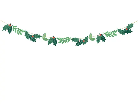 Girlanda Jemioła 150 cm zielony