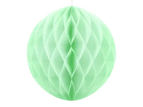 Kula bibułowa pistacjowy 30 cm