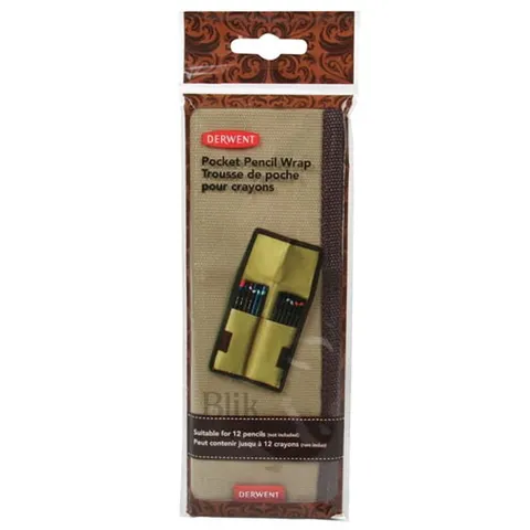Piórnik na kredki Pocket Derwent 12 szt.