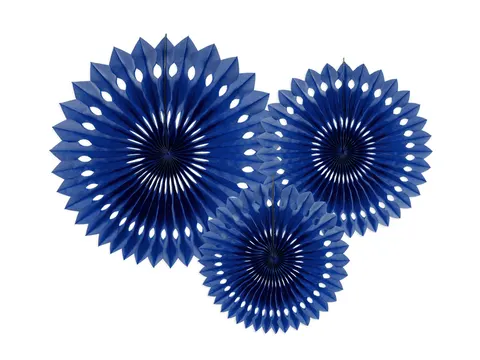 Rozety dekoracyjne granat 20-30 cm