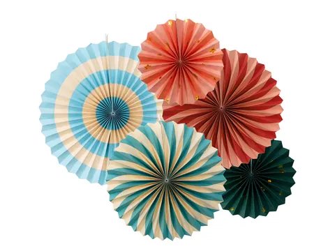 Rozety dekoracyjne Cyrk zestaw 26-43 cm