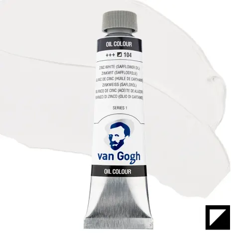 Farba olejna Van Gogh 40 ml - 104 S1 Zinc white
