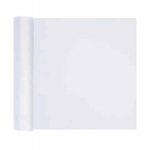 Tiul gładki biały 80 cm x 9 m