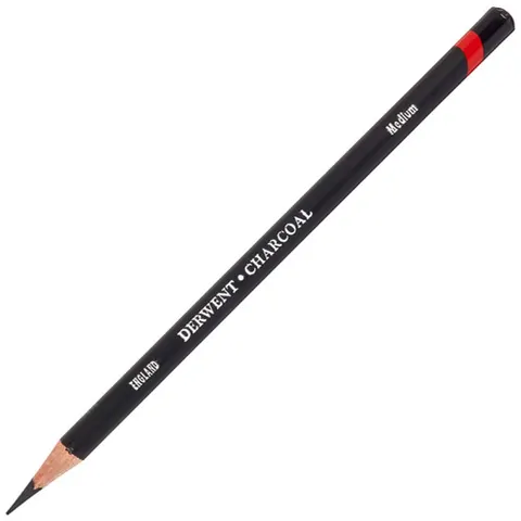Węgiel w kredce Derwent - Medium