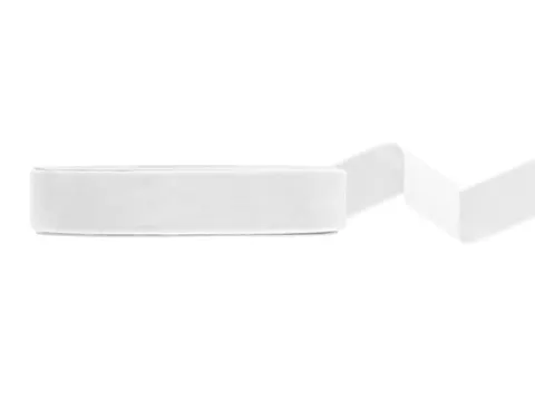 Tasiemka Welurowa biała 25 mm x 10 m