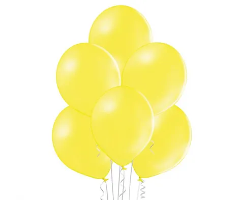 Balony Pastel Yellow B105 12 cali 100 szt Belbal