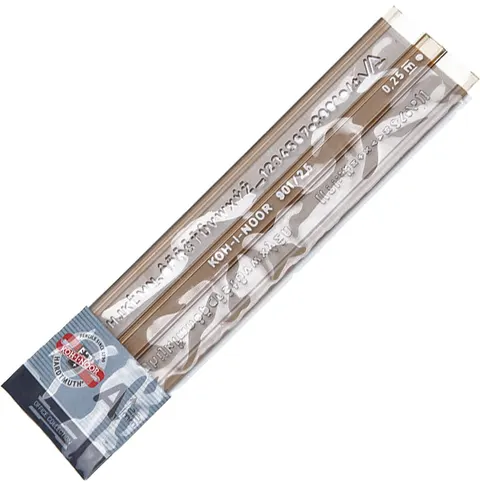 Szablon kreślarski literowo cyfrowy 2,5 mm Koh i Noor