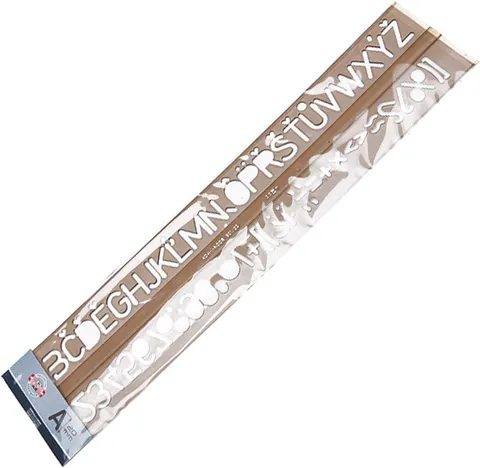 Szablon kreślarski literowo cyfrowy 20 mm Koh i Noor