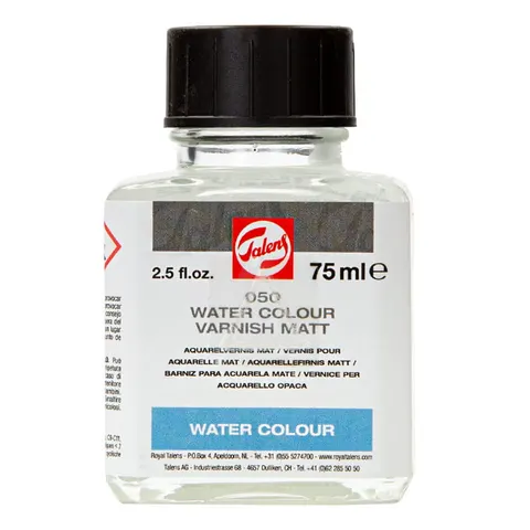 Werniks końcowy do farb akwarelowych Talens 75 ml - 050 matowy