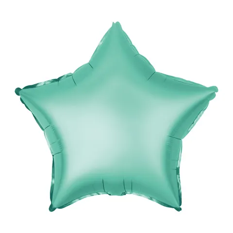 Balon foliowy Gwiazda matowy zielony 18cali N