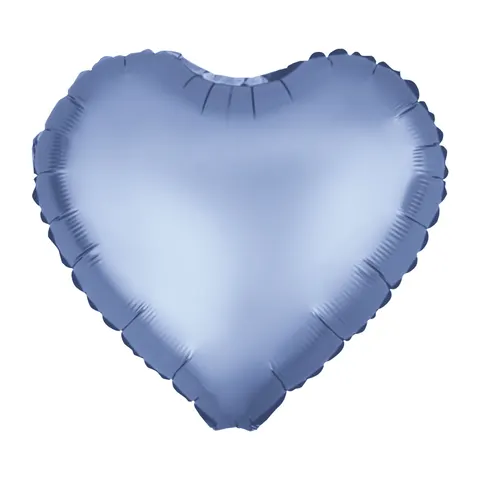 Balon foliowy Serce matowy granatowy 18cali N