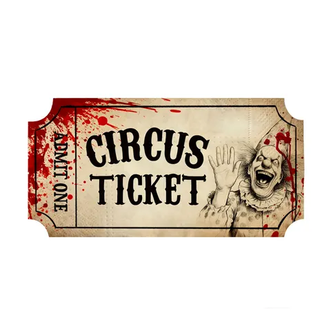 Serwetki Halloween Freak Show 12 szt