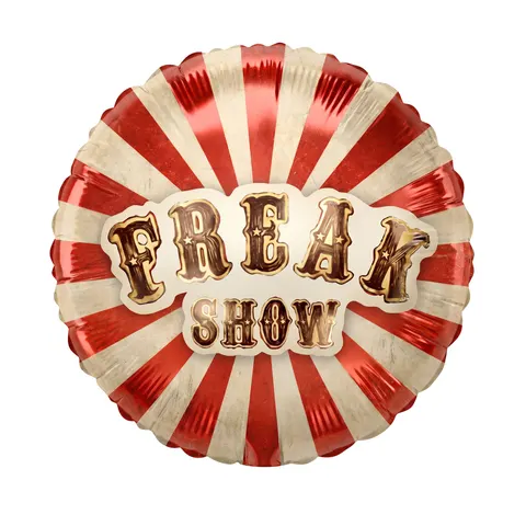 Balon foliowy Halloween Freak Show 45 cm