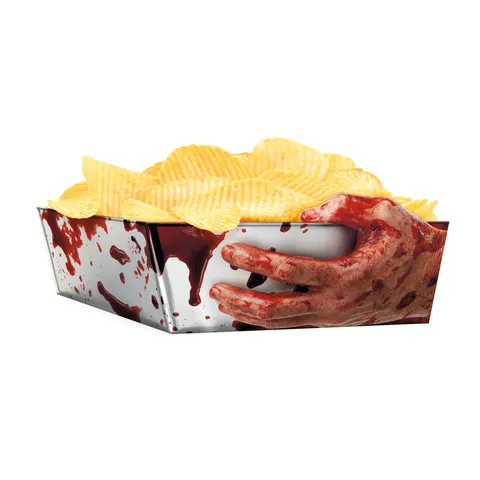 Pudełko na chipsy Halloween Bloody Night 3 szt