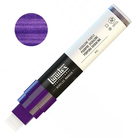 Pisak akrylowy Liquitex Paint Marker 15 mm - 0186 Dioxazine purple