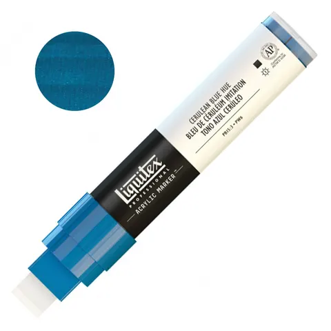 Pisak akrylowy Liquitex Paint Marker 15 mm - 0470 Cerulean blue hue