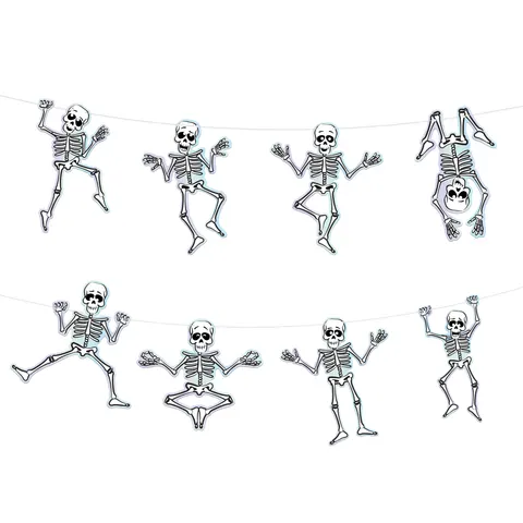 Girlanda Halloween Szkielety 200cm