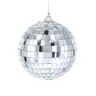 Kula Disco lustrzana srebrna 10cm 1szt.