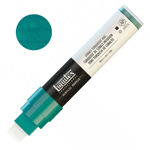 Pisak akrylowy Liquitex Paint Marker 15 mm - 0169 Cobalt turquoise hue