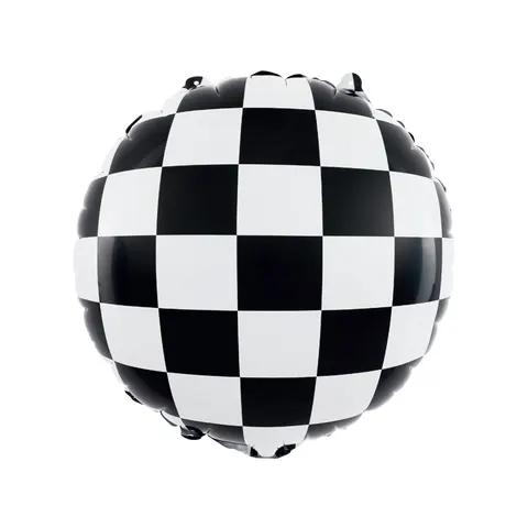 Balon foliowy Racing Car Flaga w szachownicę