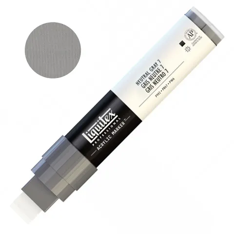 Pisak akrylowy Liquitex Paint Marker 15 mm - 7599 Neutral gray 7