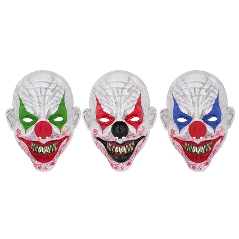 Maska Halloween Klaun 23x31,5 cm