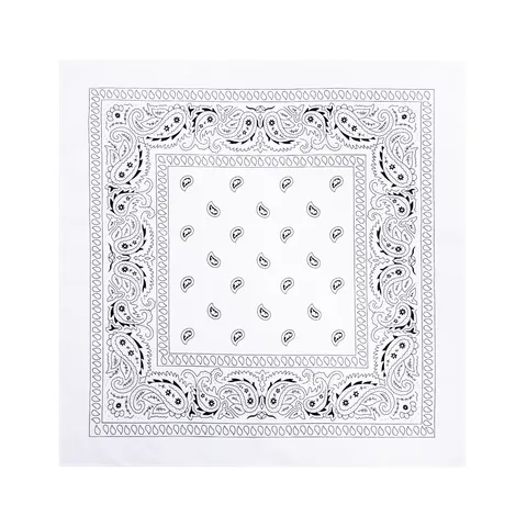 Chustka bandana biała