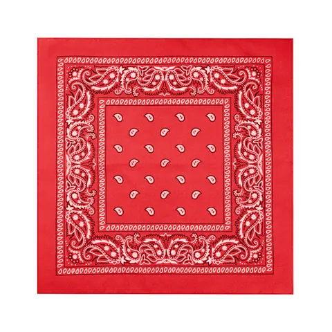 Chustka bandana czerwona