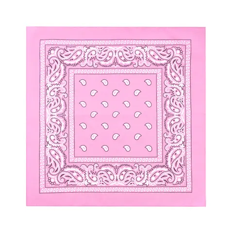 Chustka bandana różowa