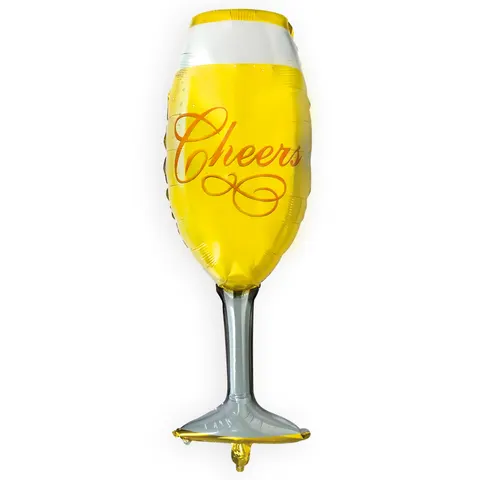 Balon foliowy Kieliszek Cheers 41x99cm
