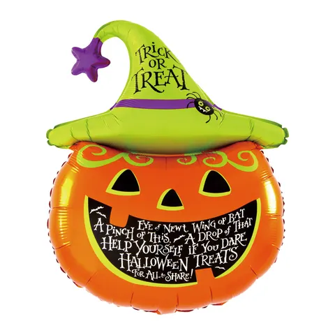 Balon foliowy Dynia Halloween 61x91cm
