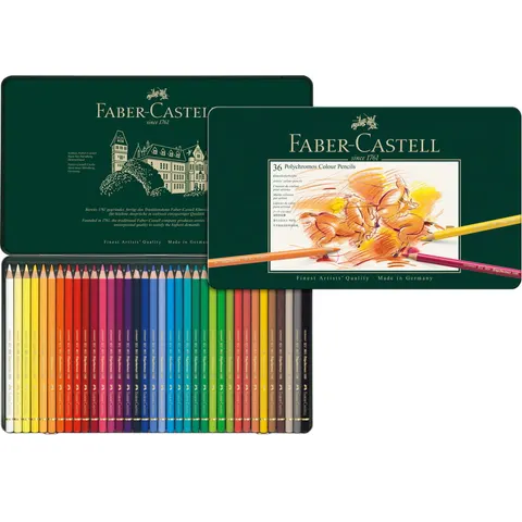 Kredki Polychromos Faber-Castell zestaw 36 szt.