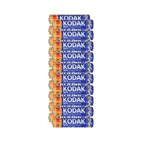 Baterie Kodak MAX Alkaline AAA LR03, 10 szt. folia