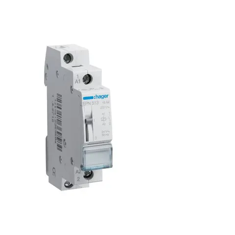 Przekaźnik bistabilny 24VAC/12VDC 1NO 16A; EPN513, HAGER