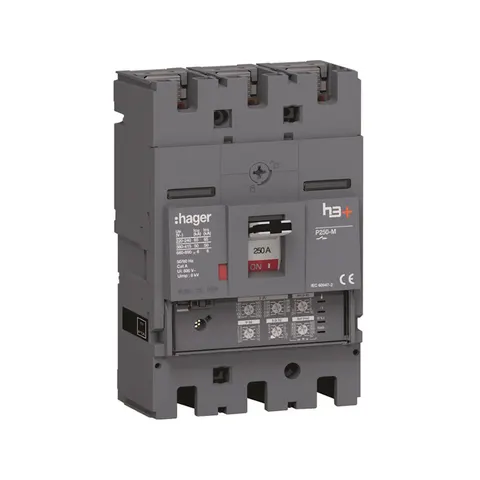 MCCB Wyłącznik mocy h3+ P250 3P 250A 50kA LSI