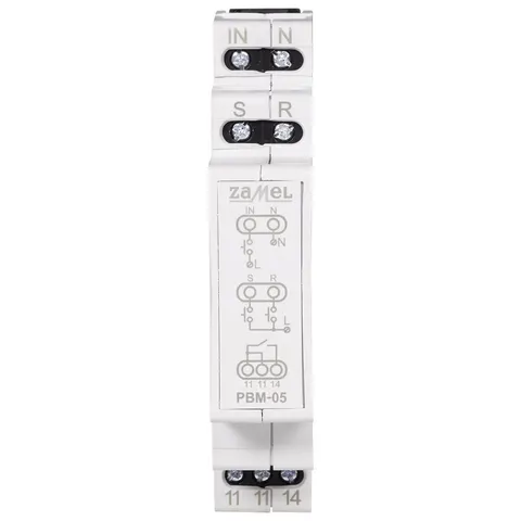 PBM-05 PRZEKAŹNIK BISTABILNY 12-24VAC/DC TH35 1M