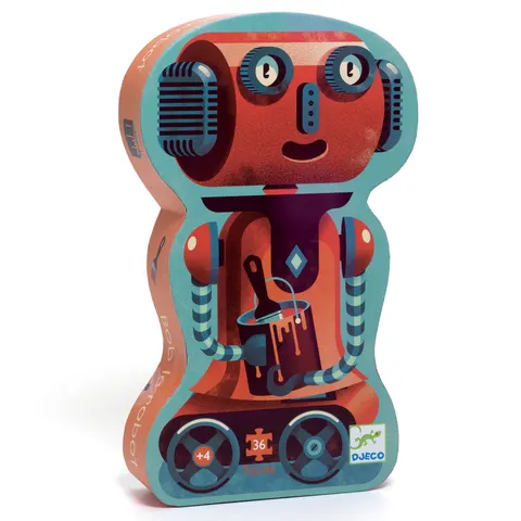 Djeco puzzle robot Bob 36 elementów