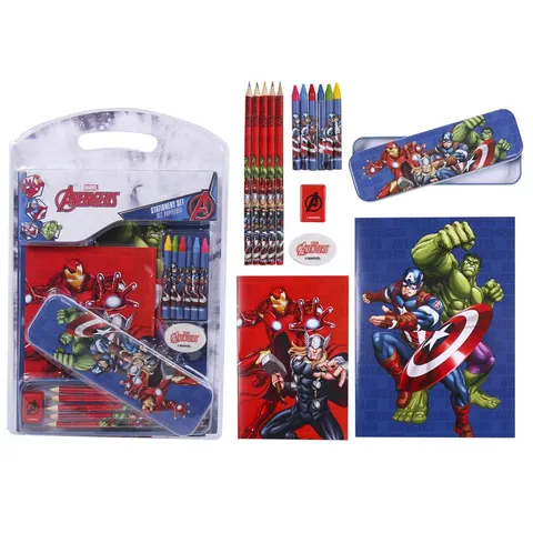 AVENGERS - Zestaw papierniczy dla dzieci - Marvel