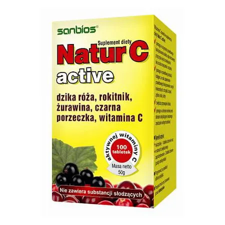 Natur C-active 100 tbl. Sanbios