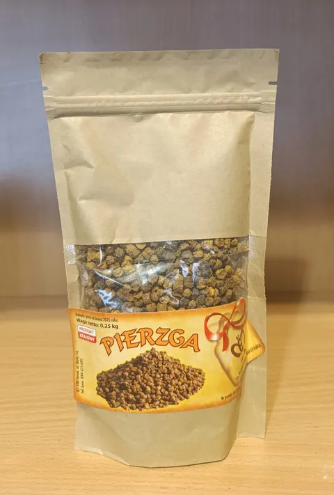 Pierzga 0,25 kg Pasieka Ks. E. Marciniak