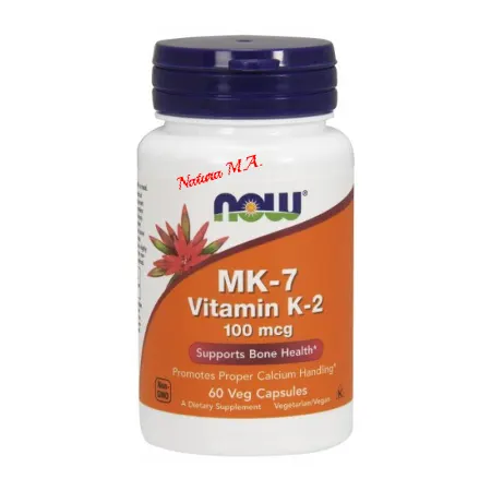 NOW FOODS Witamina K2 MK7 100 mcg (60 kaps.)