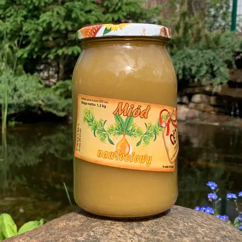 Miód nawłociowy 1,3 kg Ks. Marciniak.