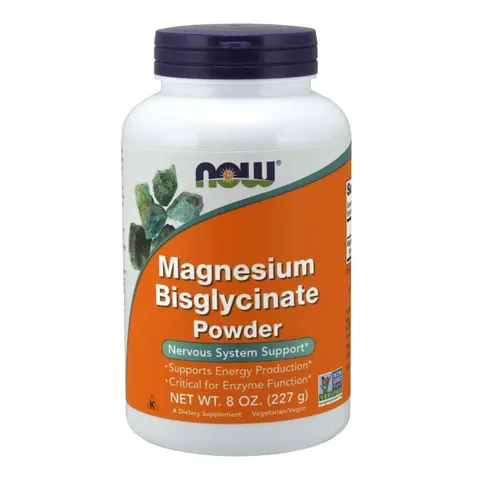 Magnesium Bisglycinate Magnez 227 g NOW FOODS