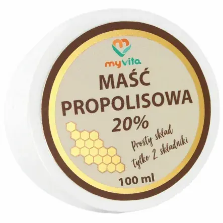 MAŚĆ PROPOLISOWA 20% MYVITA 100ML